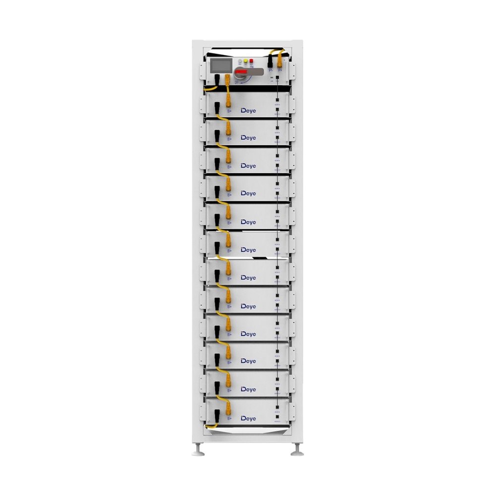 Высоковольтный аккумулятор Deye LiFePO4 409,6 В 100 Ач (40,96 кВт·ч), стоечный