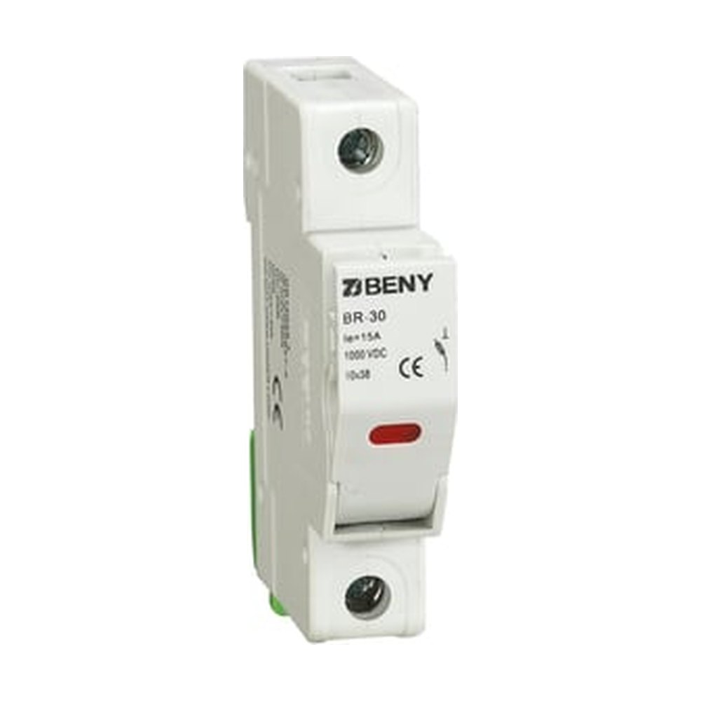 Держатель предохранителя постоянного тока BENY BR-30, 1P 1000 В 30 А, с индикатором