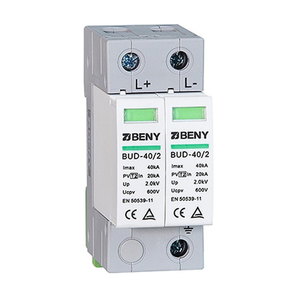 УЗИП постоянного тока BENY 600 В, 2P, тип 2