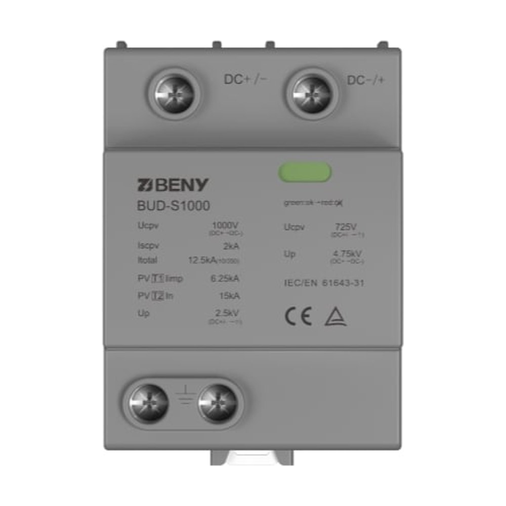 УЗИП постоянного тока BENY 1000 В, тип 1+2